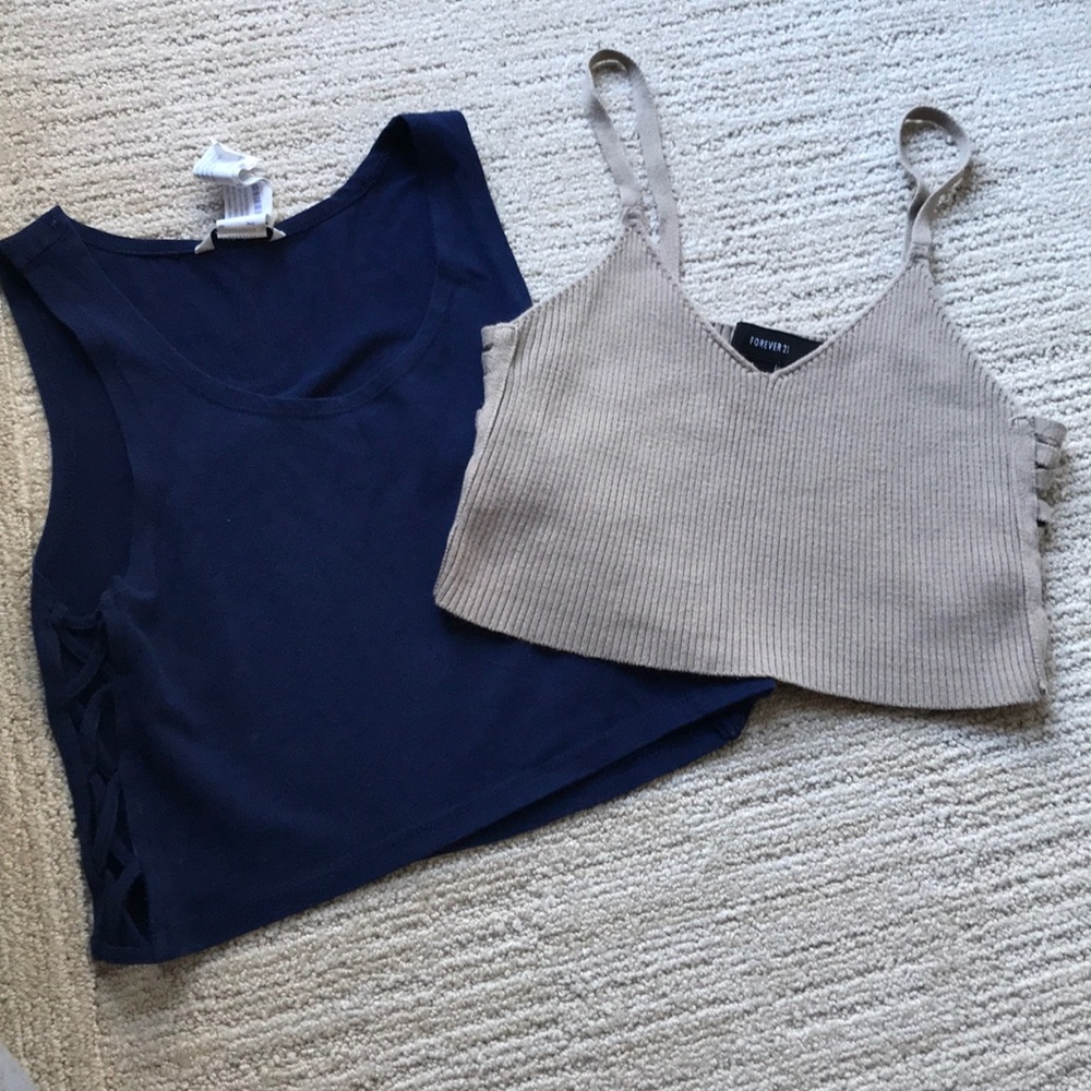 Forever 21 Crop Tops set